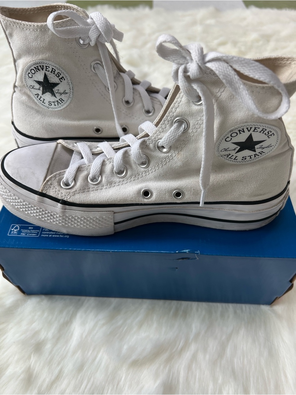 Converse All Star Platform Sneakers women size 6.5